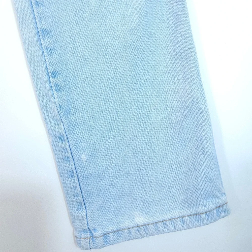 Vintage‎ Wrangler Jeans Mens 33X32 Light Wash Straight Leg Denim Streetwear